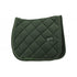 Penelope diamond quilted saddle pad with crystals and decorative edging.