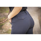 Navy Knee grip breeches with pockets