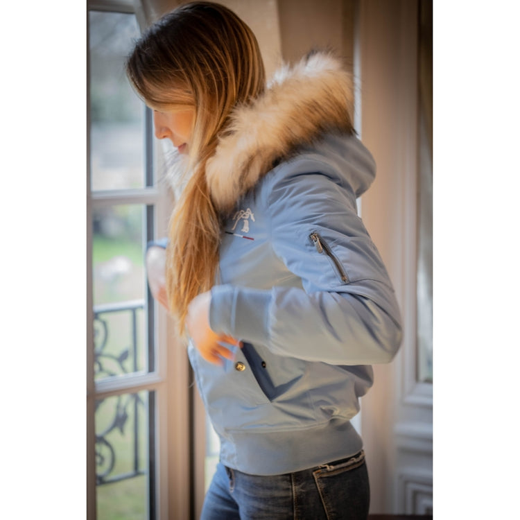 Penelope Lyon equestrian jacket with stylish everyday detailing.