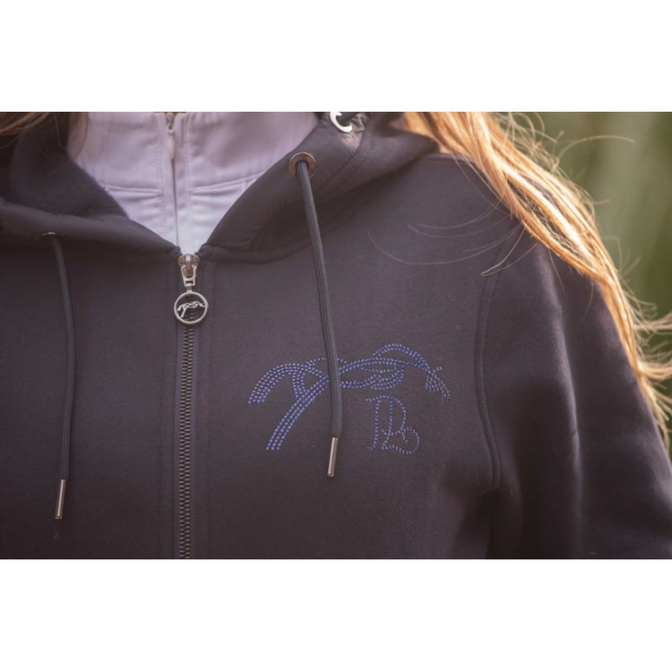 Penelope Fluore girls sweatshirt with hood and front pockets