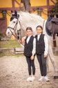 Penelope Freejump children’s airbag vest designed for equestrian protection