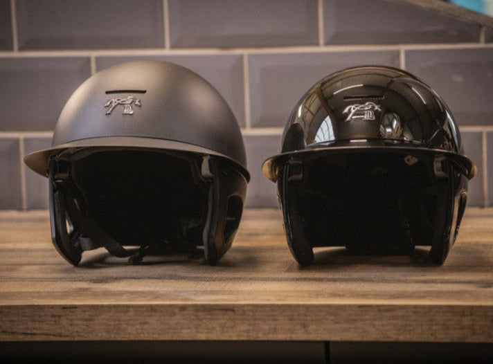 Penelope x Freejump lightweight riding helmet with practical removable inner foam system