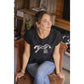 Penelope Funky multicolour logo T-shirt combining casual comfort with shimmering equestrian style.
