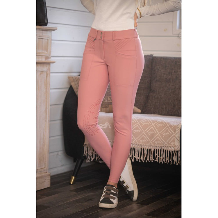 Penelope Hongy riding breeches with crystal details