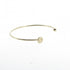 penelope Jonc Bracelet in fine gold-plated brass with signature horse detail.