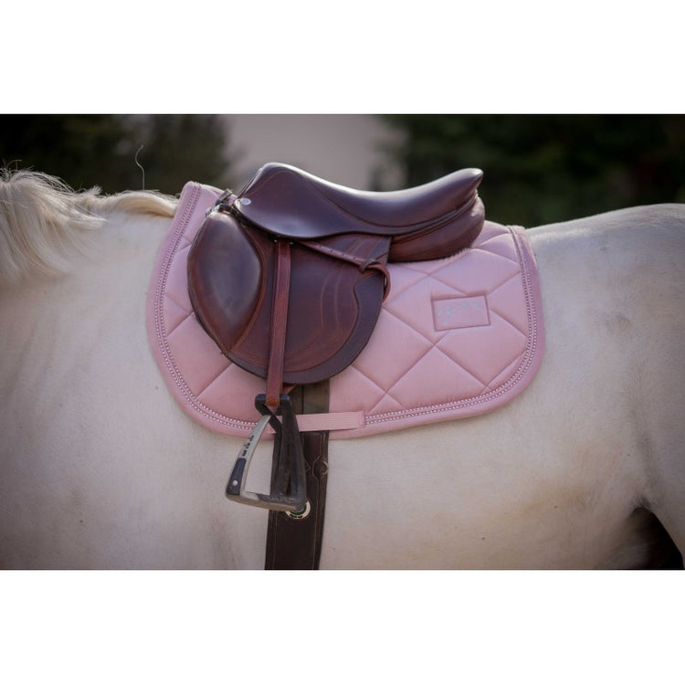 Penelope Jumping Saddle Pad New Strass with diamond quilting