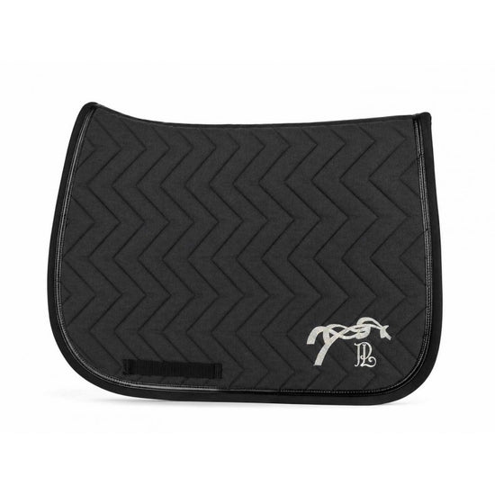 Penelope Jumping Saddle Pad Tapis Tek with wave pattern