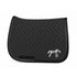 Penelope Jumping Saddle Pad Tapis Tek with wave pattern