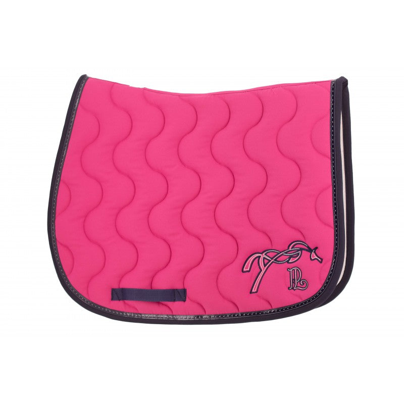 Penelope Jumping Saddle Pad Classique designed for optimal wither clearance