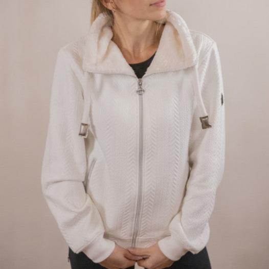 Penelope Laponia Sweatshirt for women with a chic high collar.