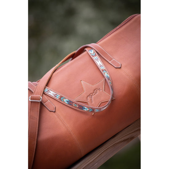 Penelope Large Bowl leather bag with removable shoulder strap.
