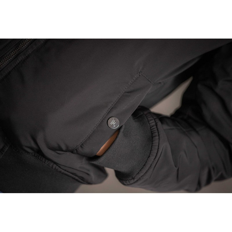 Penelope LeoLyon reversible bomber jacket with soft fleece lining
