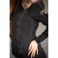 Penelope LeoRoge sleeveless jacket with zipped front pockets