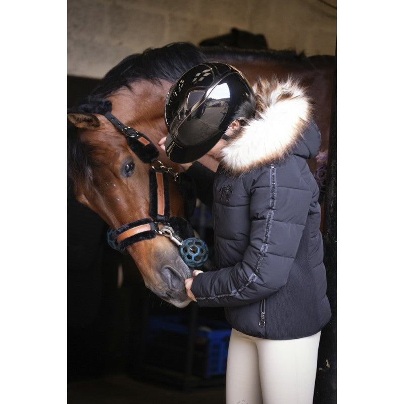 Warm equestrian short coat