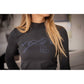 Penelope Maddie breathable polo shirt suitable for layering in winter and riding in warmer weather.