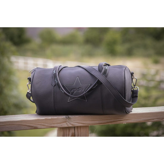 Penelope Medium Bowl leather bag with removable shoulder strap.