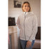Penelope Meiwen zip jacket with elasticated hem and cuffs