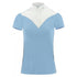 Penelope Moon Competition Polo Shirt in Arctic Blue with subtle glitter detailing.