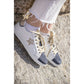 Penelope Neptune beige equestrian shoes for riders and horse lovers.