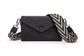 Penelope Phone Pocket with removable shoulder strap for wearing as a crossbody bag.