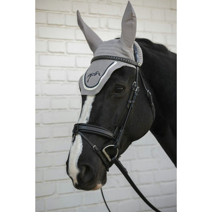 light grey horse fly bonnet