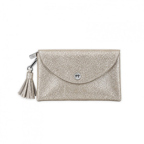 Penelope Pouch Candie crafted from French full-grain cowhide leather