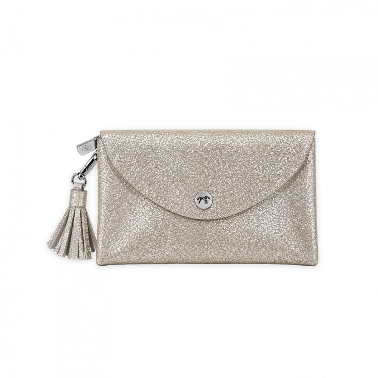 Penelope Pouch Candie crafted from French full-grain cowhide leather