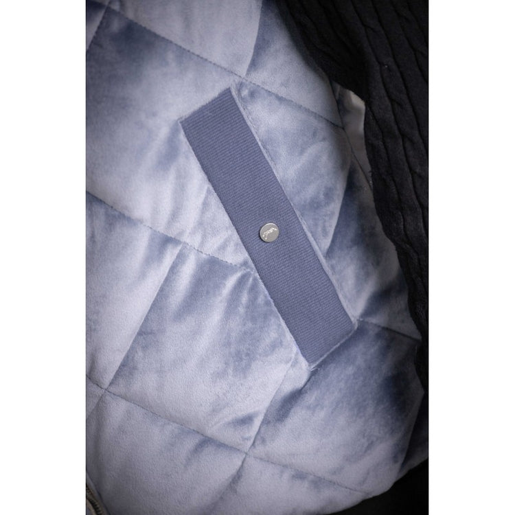 Penelope Puffer Vest Chouki with soft velvet-touch fabric