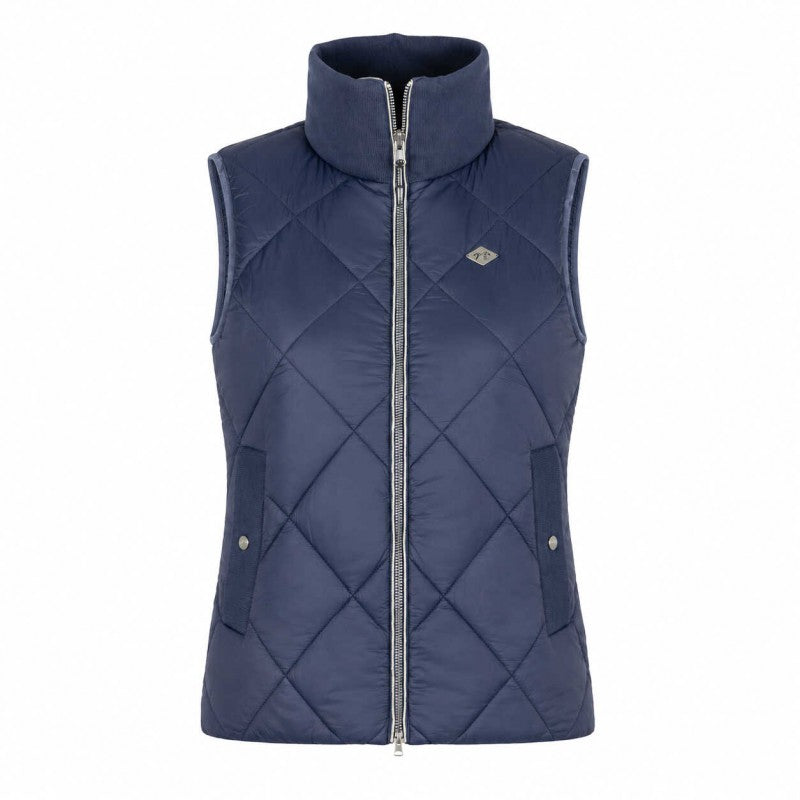 Penelope Puffer Vest Chouki with reversible construction