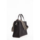 Penelope Romane equestrian tote bag with adjustable patterned shoulder strap.