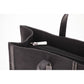 Penelope Romane leather tote with sophisticated saddle-stitch detailing.