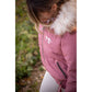 Penelope Step jacket with thick and soft teddy fleece lining.