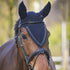 Penelope Strass Fly Veil Long with flexible ears and two rows of clear rhinestones.