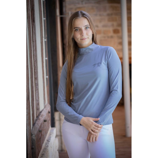 Penelope Sweatshirt Charlotte technical long-sleeved riding top