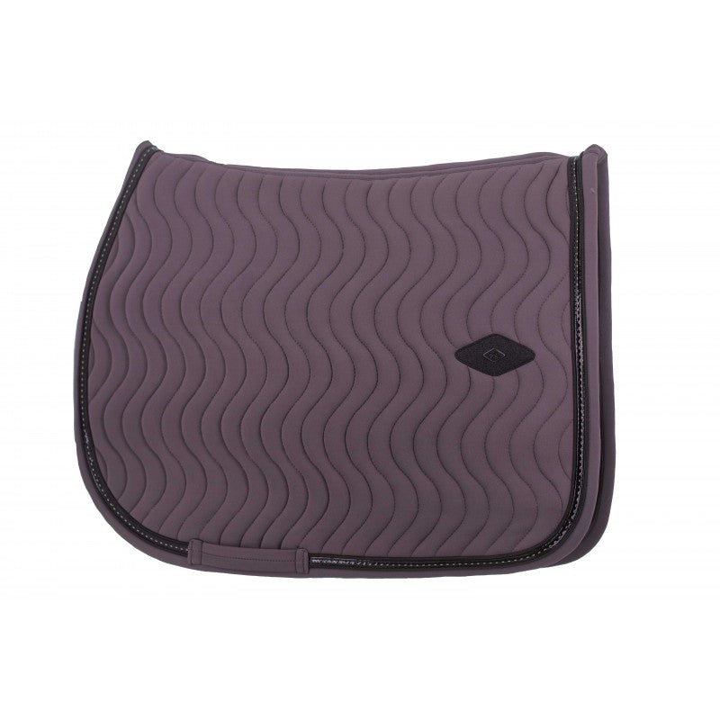 Penelope Swell competition saddle pad with polyester padding and a sporty elegant finish.
