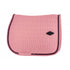 Penelope saddle pad with varnished piping