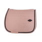 Penelope Swell wave quilted saddle pad with anatomically shaped backline for excellent wither clearance.