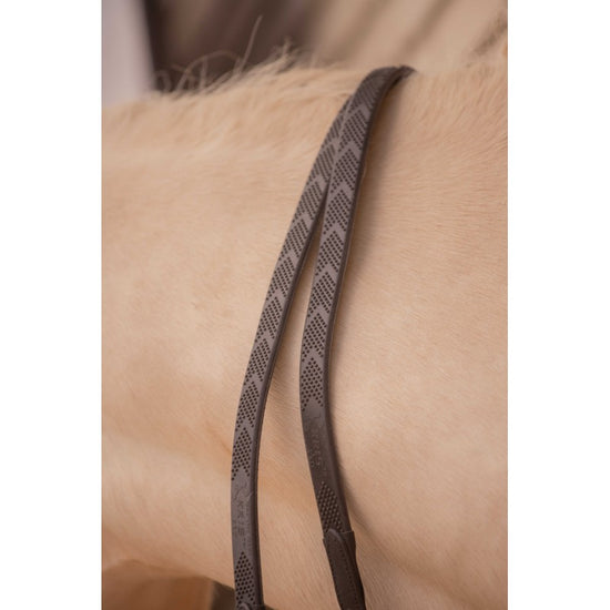 Penelope Symphonie Reins crafted from premium cowhide leather with soft rubber grip sections