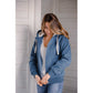 Penelope Tressy equestrian zip sweatshirt with teddy fleece hood and practical front pockets.