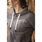 Penelope Tressy Flock riding sweat jacket with two practical zipped front pockets.