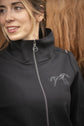 Penelope Tweeny puff sleeve jacket designed for transitional weather and winter layering.