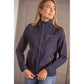 elegant riding jacket blue