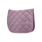 Penelope velvet saddle pad with an elegant and sophisticated equestrian design.