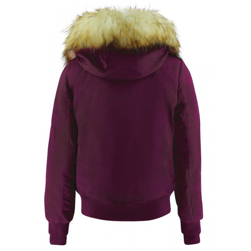 Penelope women’s equestrian bomber jacket for riders and horse lovers.