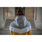 Penelope women’s fleece riding hoodie for cold days at the stable.