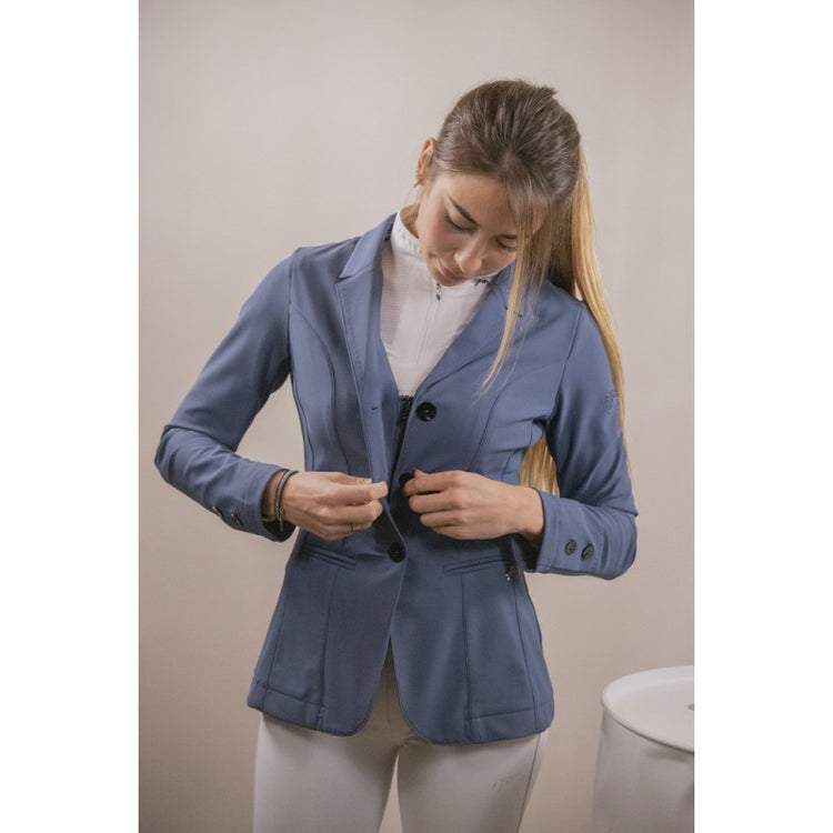 Performance show jacket for women combining fashion and functionality.