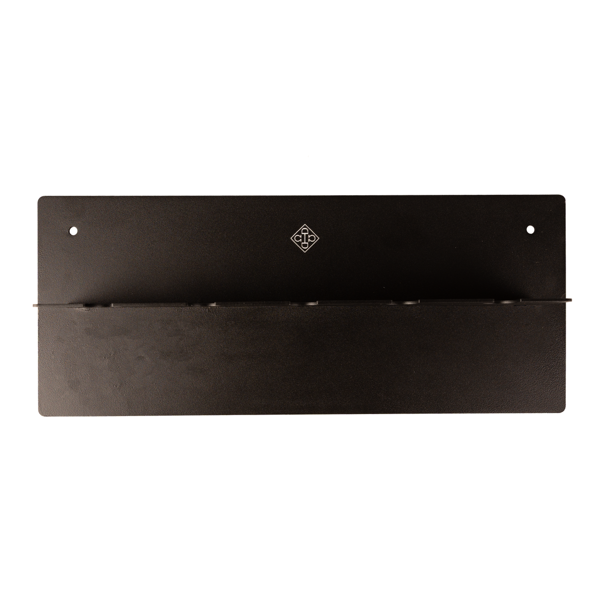 Powder-coated steel equestrian whip holder for stable organisation
