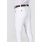 White competition breeches for men