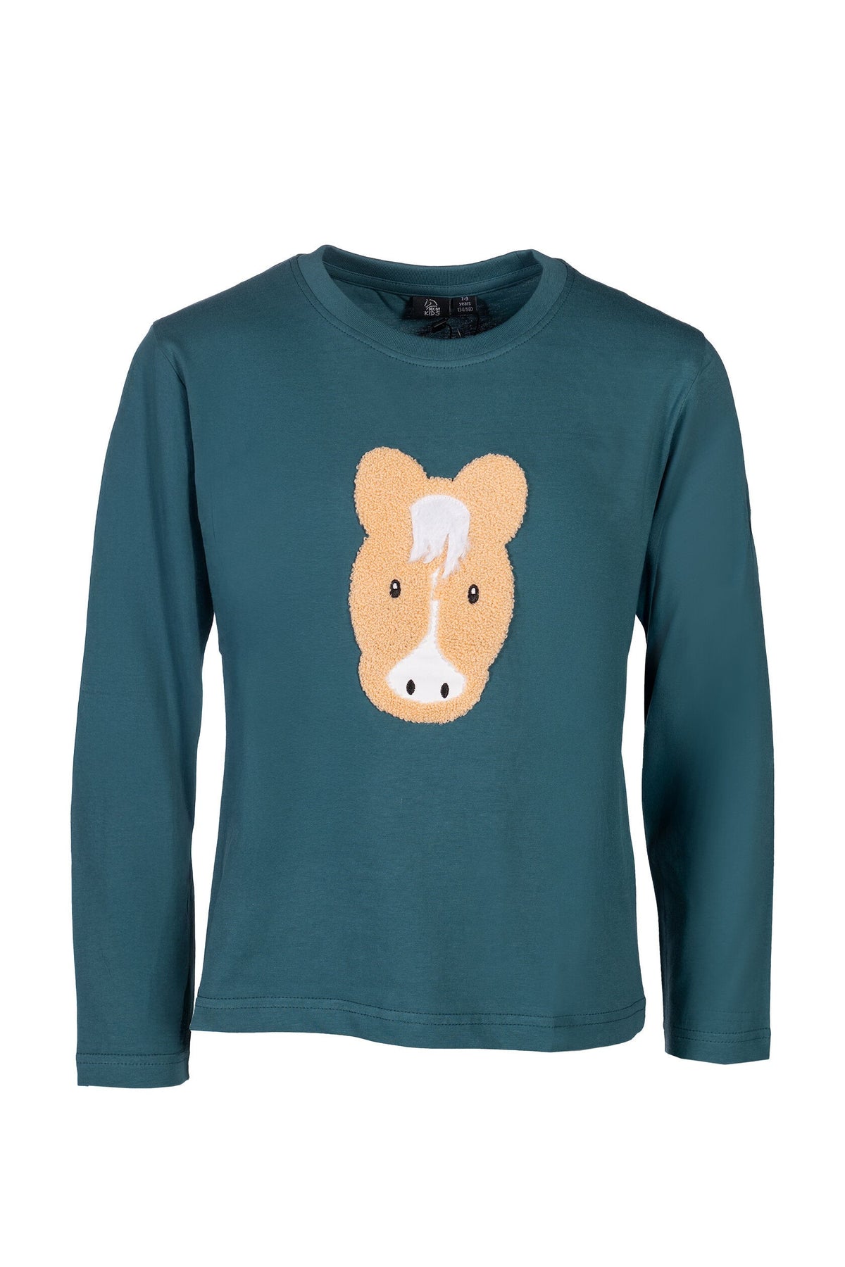 Soft natural fibre shirt for young riders
