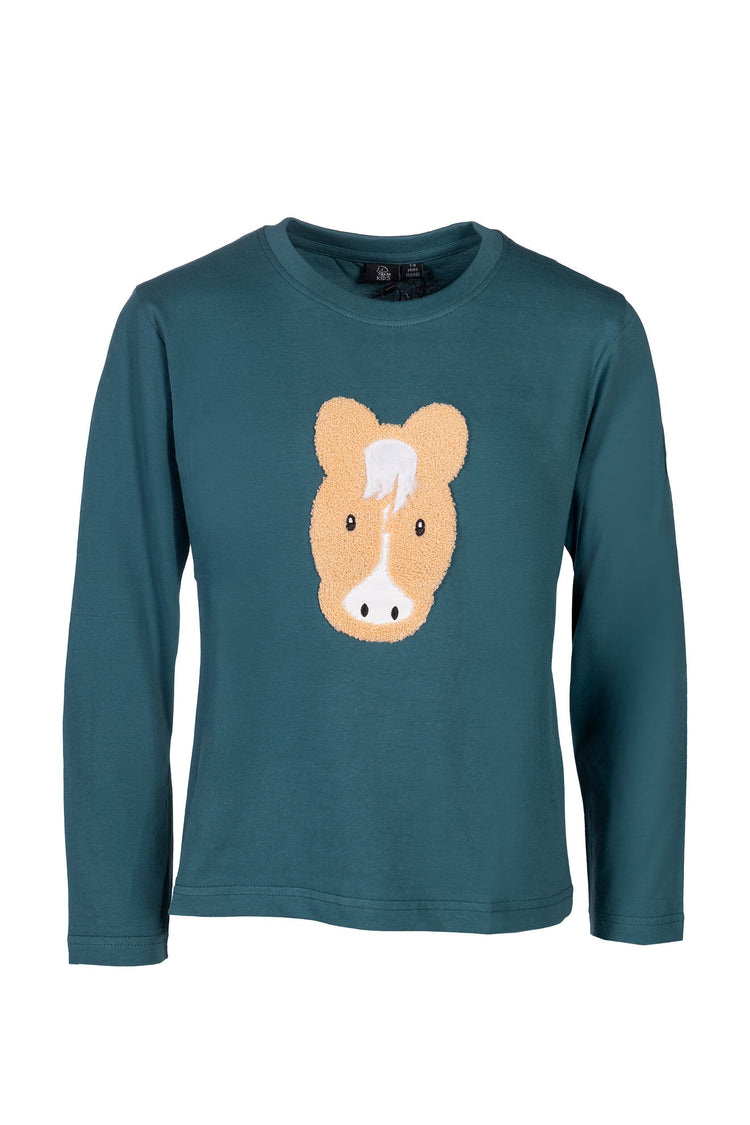 Soft natural fibre shirt for young riders